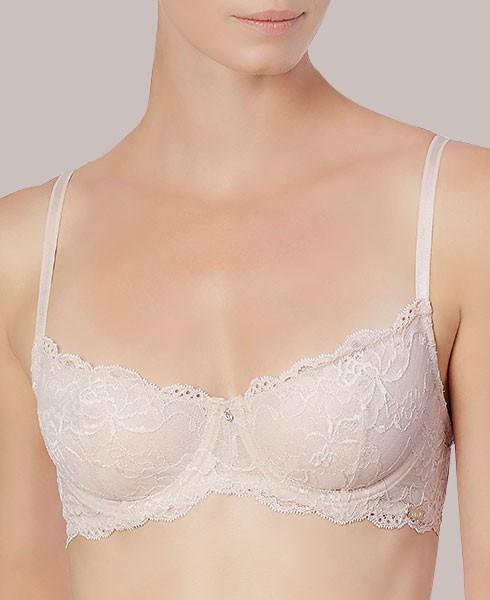 Lace Demi Cup Bra Montelle Intimates Coquette