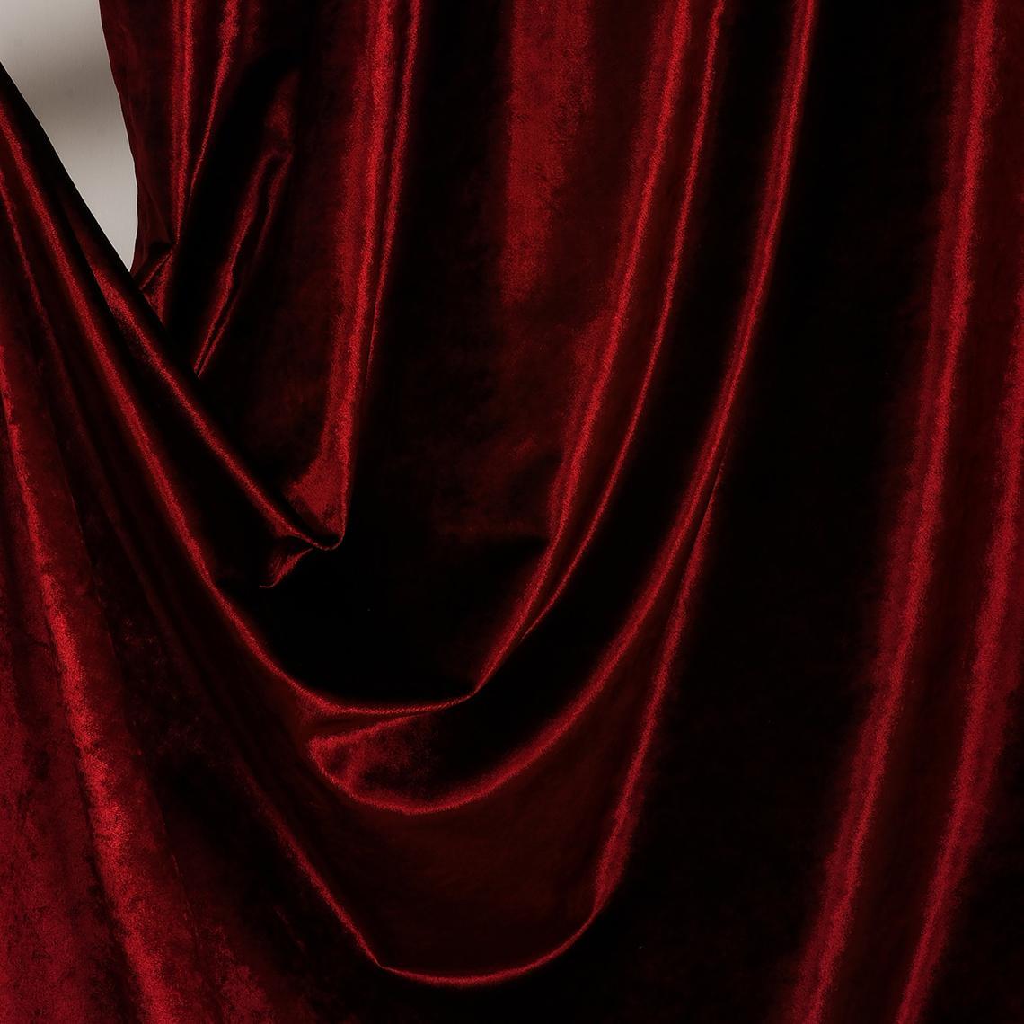 Burgundy Luxury Velvet Curtain,Custom Size,Window Curtain